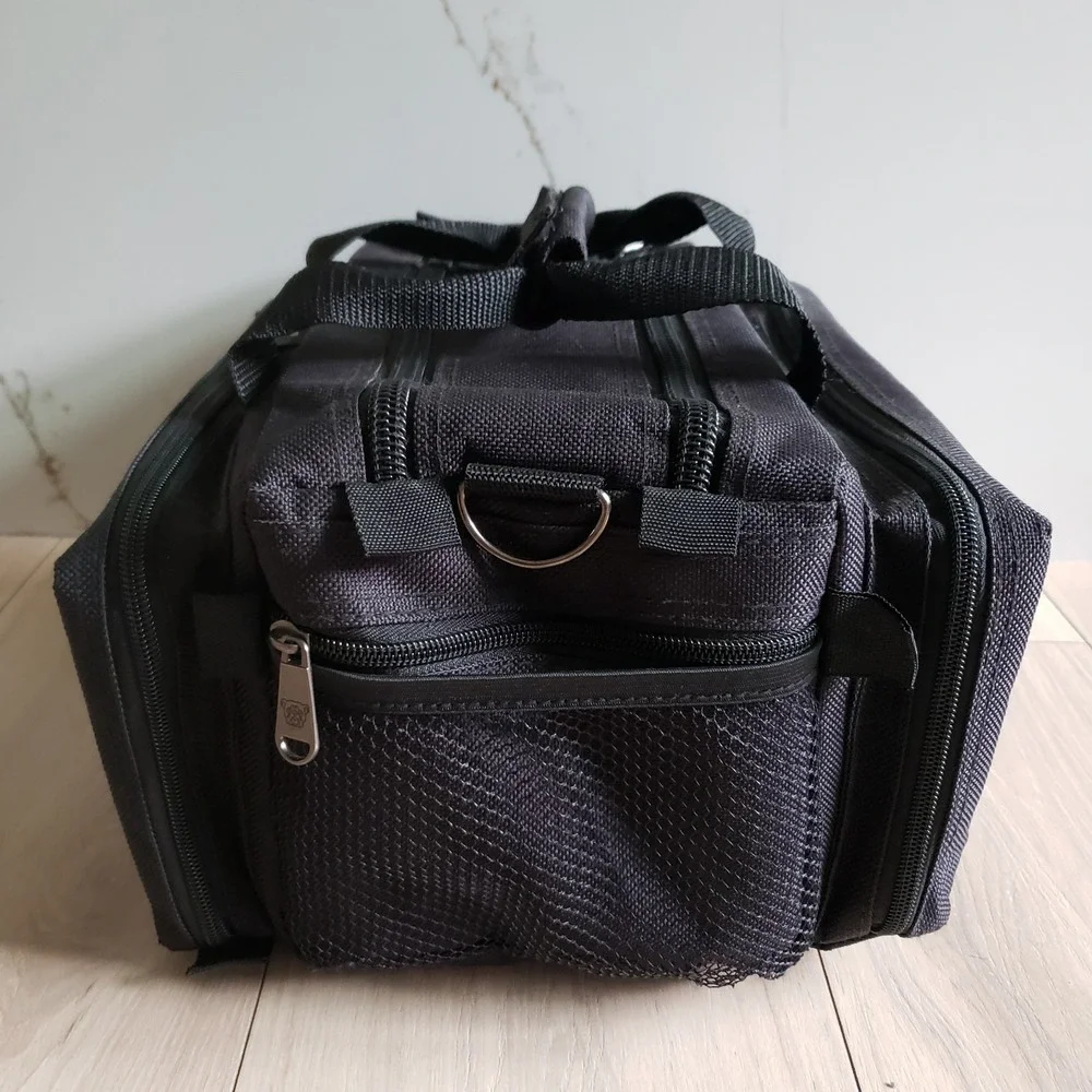 Bulldog Deluxe Range Bag Black Shooting w/ Strap 13